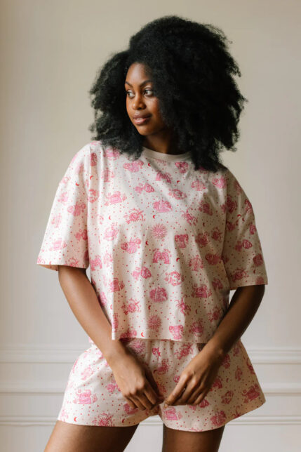 PYJAMA COTON BIO SIGNES ASTRO 2