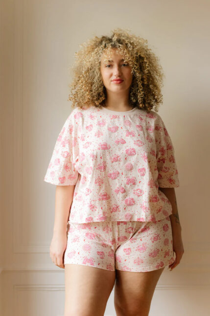 PYJAMA COTON BIO SIGNES ASTRO boucle